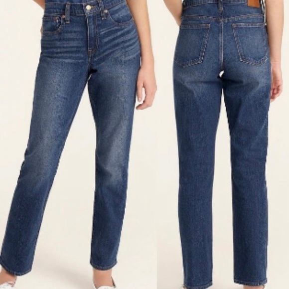 J. Crew NWT Slim Boyfriend Jeans in Ridgefield Wash Size 29 - Picture 1 of 12
